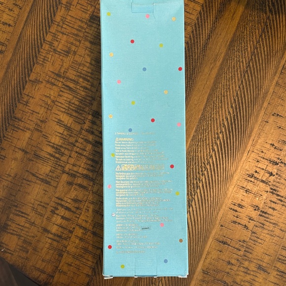 Anthropologie NWT Gingerbread Man Taper Candles - Cream - Picture 2 of 2